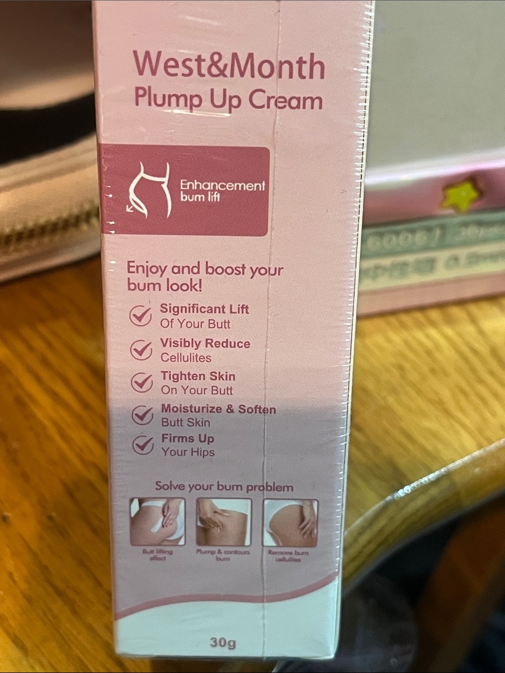 Plump Up Cream - Pink Butt Enhancement Cream